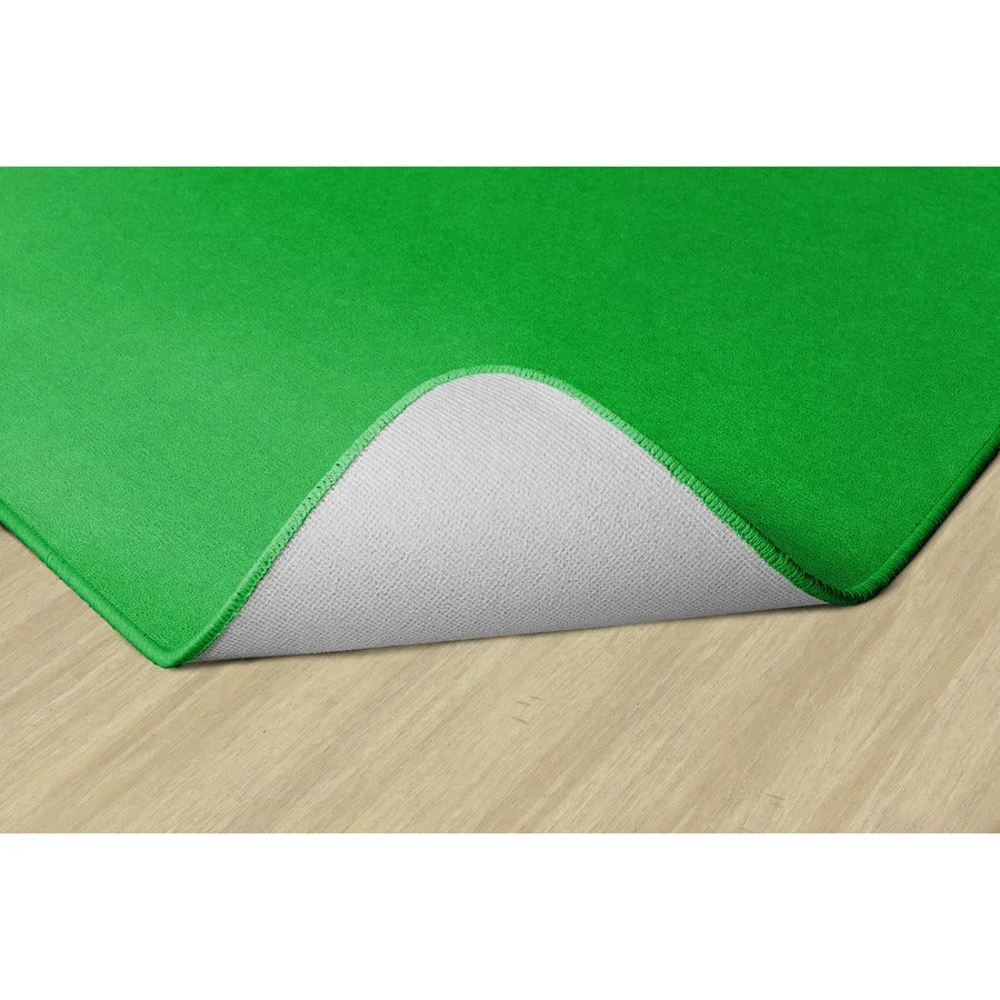 Flagship Carpets Ameristrong Lime Green Rug - Traditional 12x12 ft Square - Nylon Fiber - Rugs & Mats