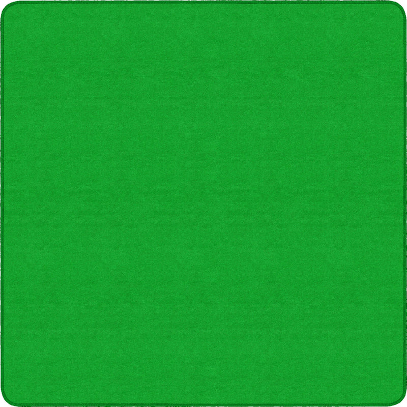 Flagship Carpets Ameristrong Lime Green Rug - Traditional 12x12 ft Square - Nylon Fiber - Rugs & Mats