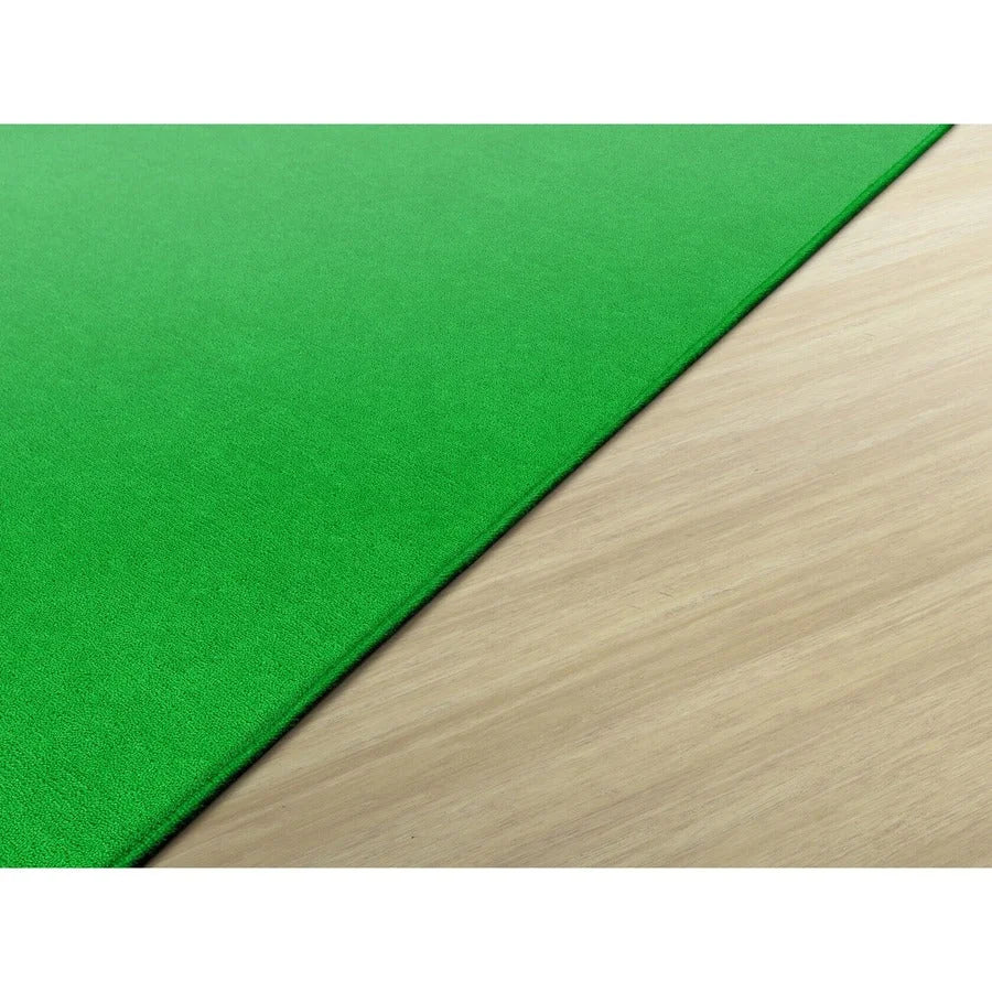 Flagship Carpets Ameristrong Lime Green Rug - Traditional Style - 12x18 ft - Nylon Fiber - Rugs & Mats