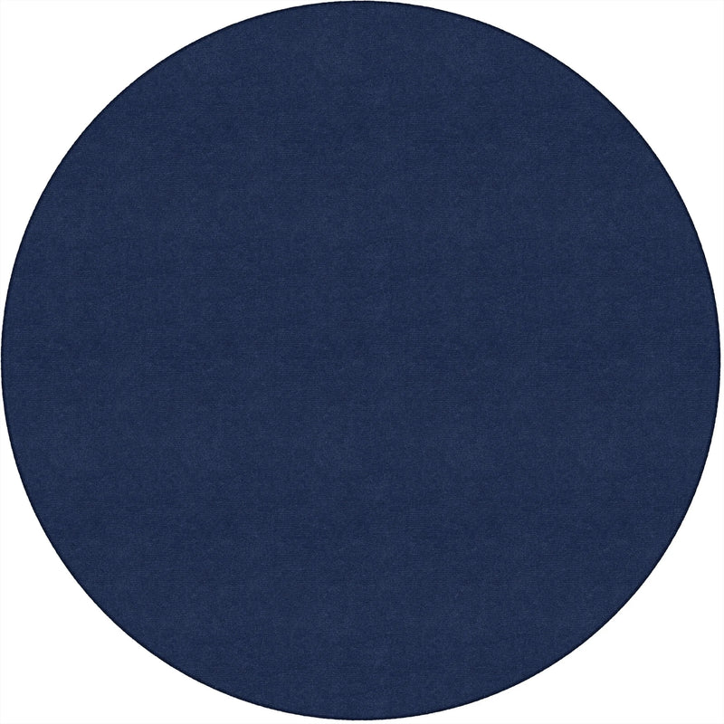 Flagship Carpets Ameristrong Navy Round Rug - Traditional Floor - Rugs & Mats