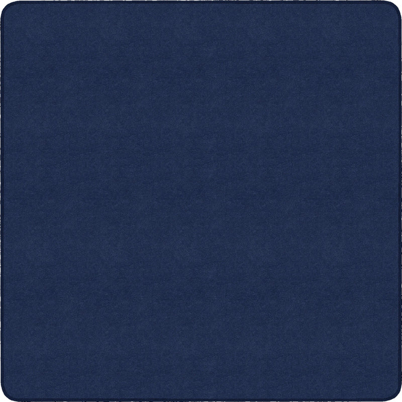 Flagship Carpets Ameristrong Navy Square Rug - Traditional 12x12 ft - Nylon Fiber - Rugs & Mats
