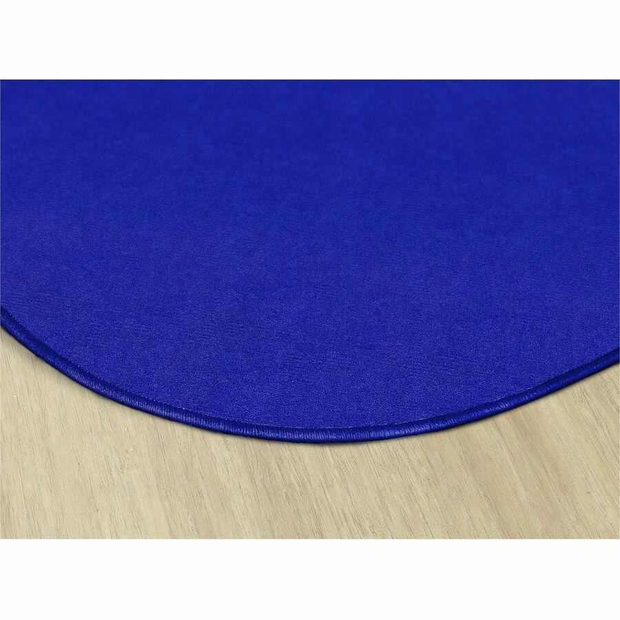 Flagship Carpets Ameristrong Royal Blue Round Rug - Traditional Floor - Rugs & Mats