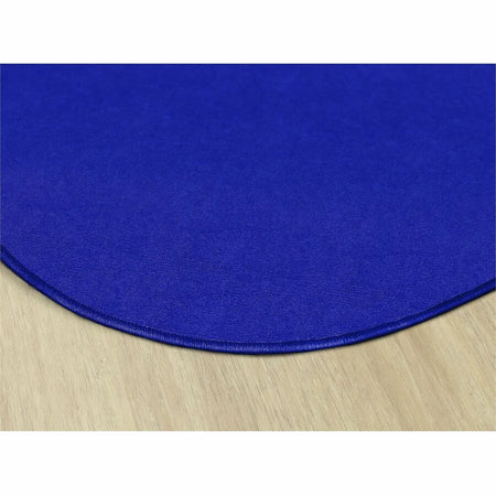 Flagship Carpets Ameristrong Royal Blue Round Rug - Traditional Floor - Rugs & Mats