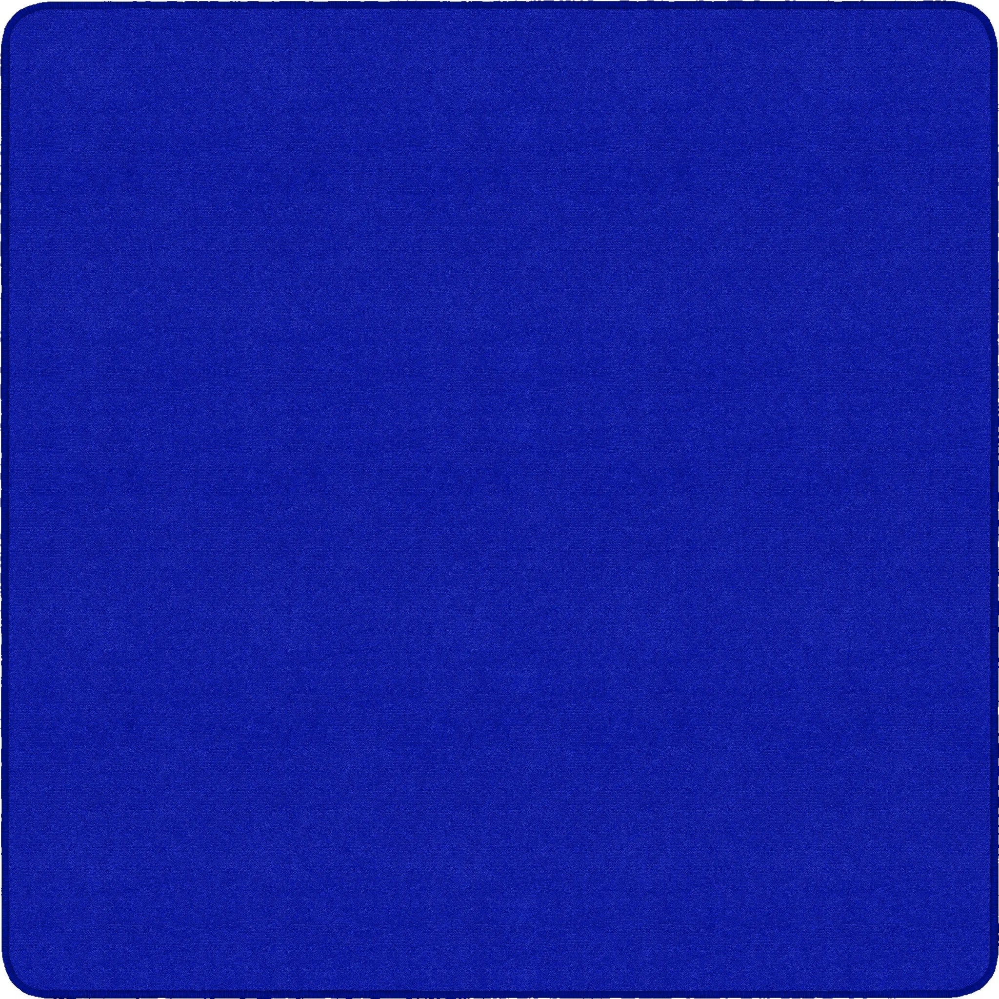 Flagship Carpets Ameristrong Royal Blue Square Rug - Traditional Floor - Rugs & Mats