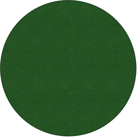 Flagship Carpets Ameristrong Solid Color Round Rug - Clover Nylon - 72’’ - Rugs & Mats