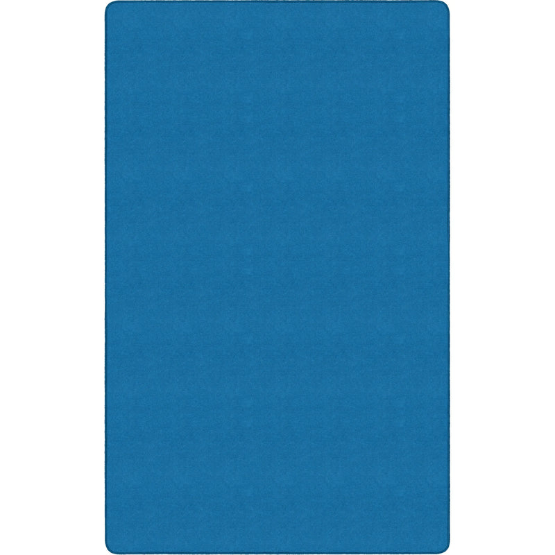 Flagship Carpets Ameristrong Solid Color Rug - Traditional Floor - 108’’ x 72’’ - Blue Bird Nylon - Rugs & Mats