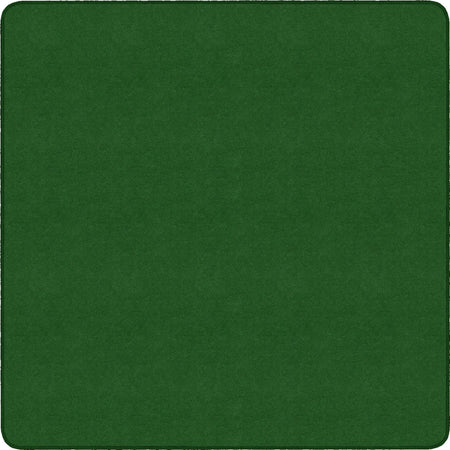 Flagship Carpets Ameristrong Solid Color Square Rug - Clover Nylon - Rugs & Mats