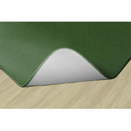 Flagship Carpets Ameristrong Solid Color Square Rug - Clover Nylon - Rugs & Mats