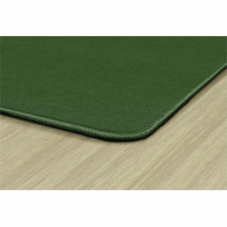 Flagship Carpets Ameristrong Solid Color Square Rug - Clover Nylon - Rugs & Mats