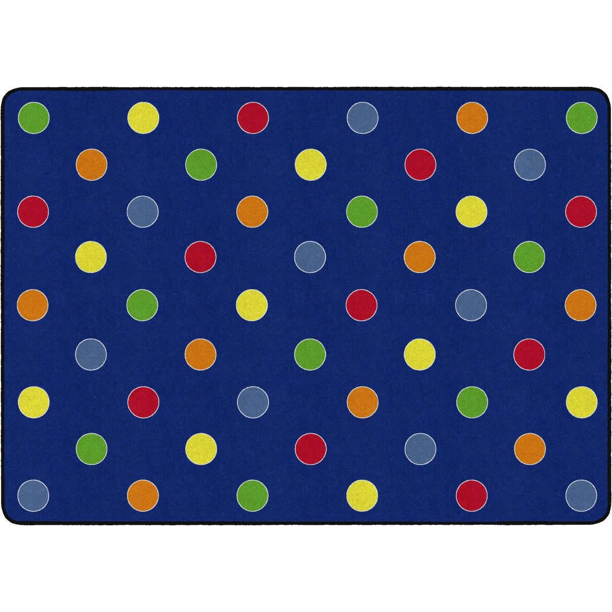 Flagship Carpets Basics Dots Classroom Rug - 2000
