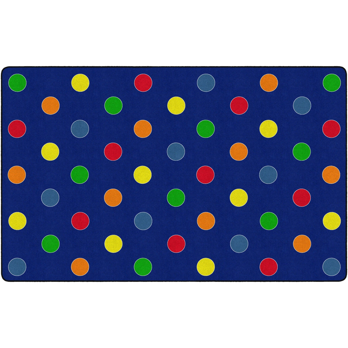Flagship Carpets Basics Dots Classroom Rug - 2000