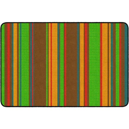 Flagship Carpets Basics Stripes Classroom Rug - 2000