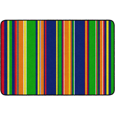 Flagship Carpets Basics Stripes Classroom Rug - 2000