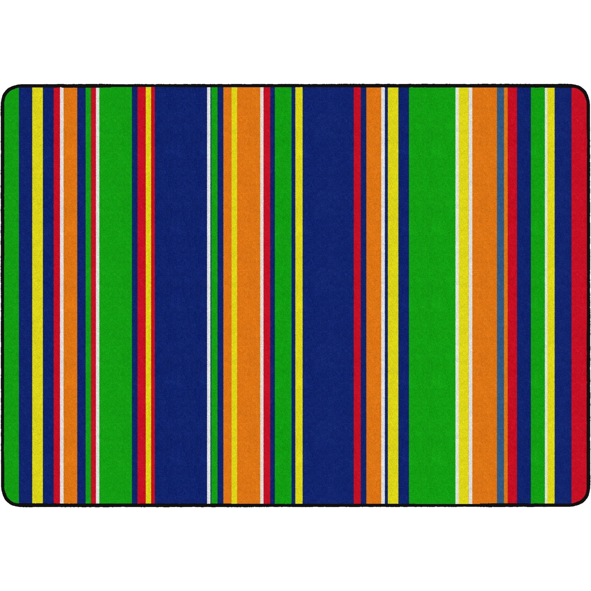 Flagship Carpets Basics Stripes Classroom Rug - 2000