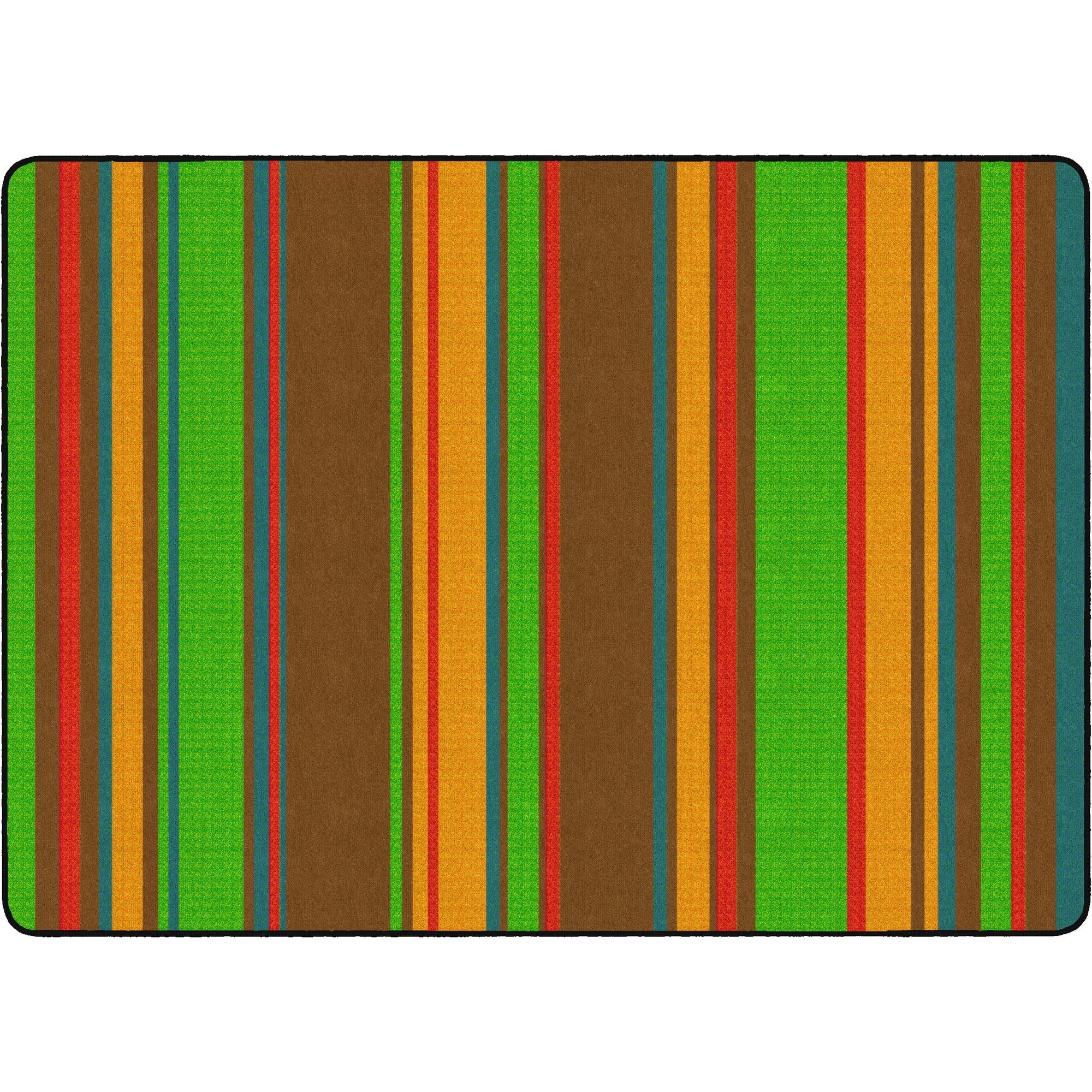 Flagship Carpets Basics Stripes Classroom Rug - 2000
