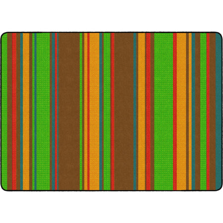 Flagship Carpets Basics Stripes Classroom Rug - 2000