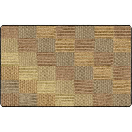 Flagship Carpets Basketweave Blocks Class Rug - 2000