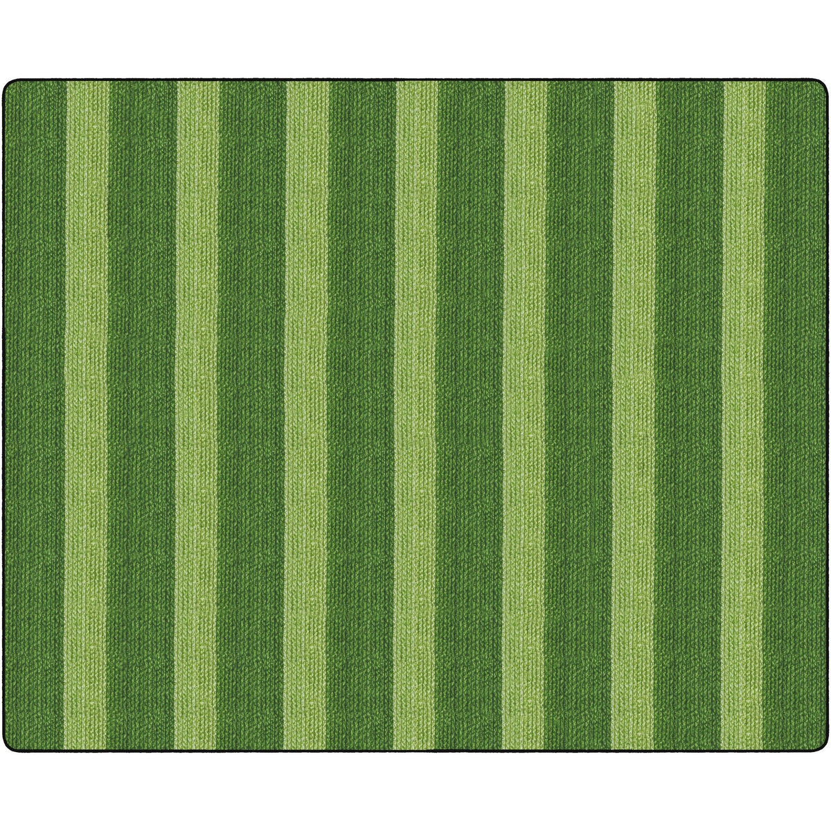 Flagship Carpets Basketweave Stripes Classroom Rug - 2000