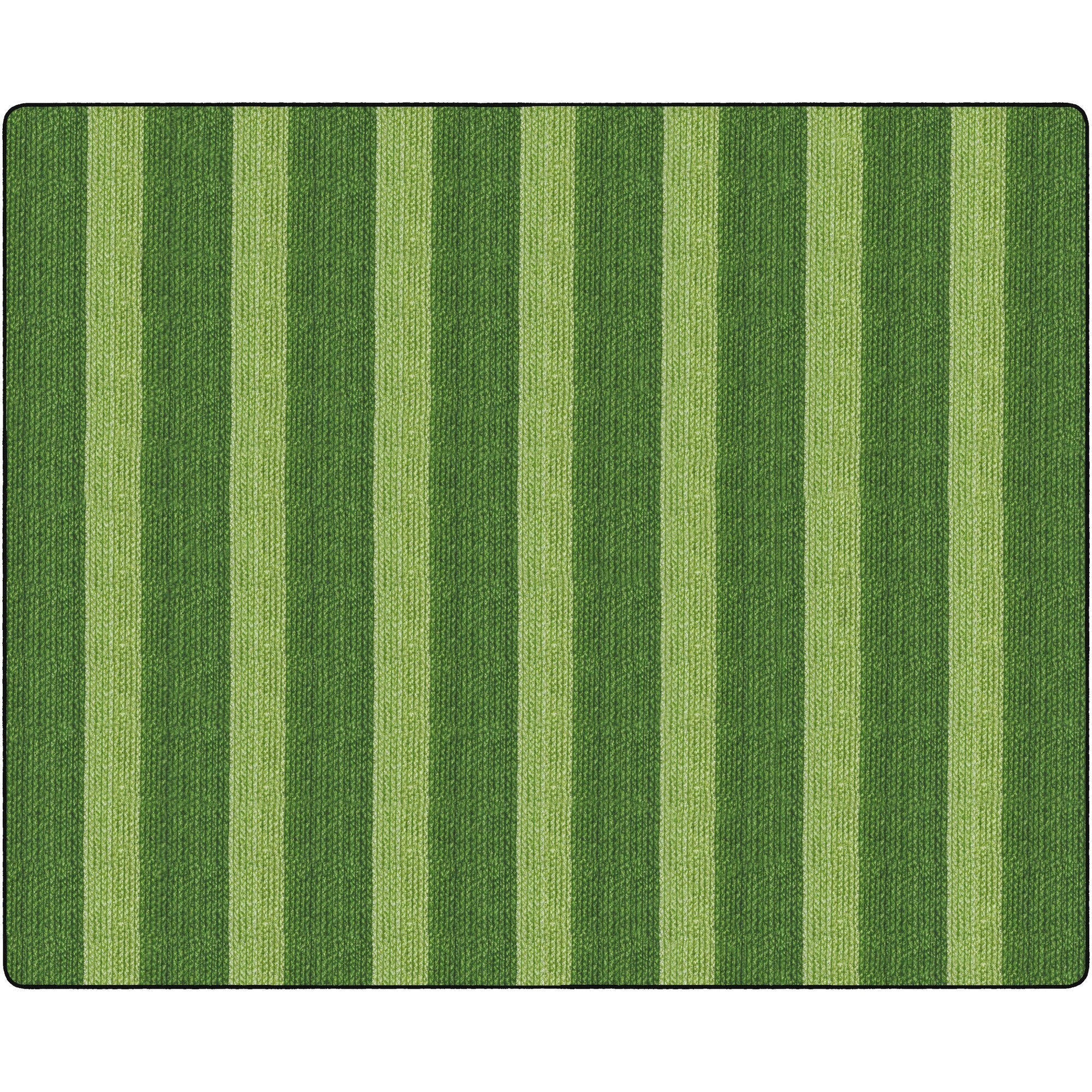 Flagship Carpets Basketweave Stripes Classroom Rug - 2000