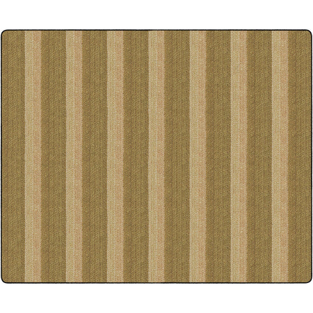 Flagship Carpets Basketweave Stripes Classroom Rug - 2000