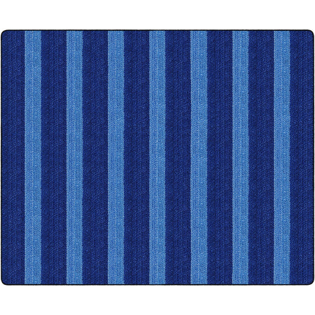 Flagship Carpets Basketweave Stripes Classroom Rug - 2000