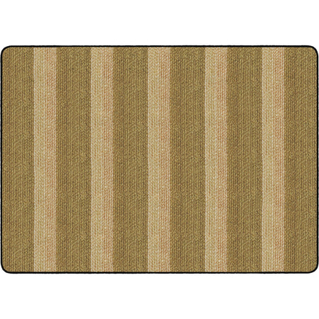 Flagship Carpets Basketweave Stripes Classroom Rug - 2000