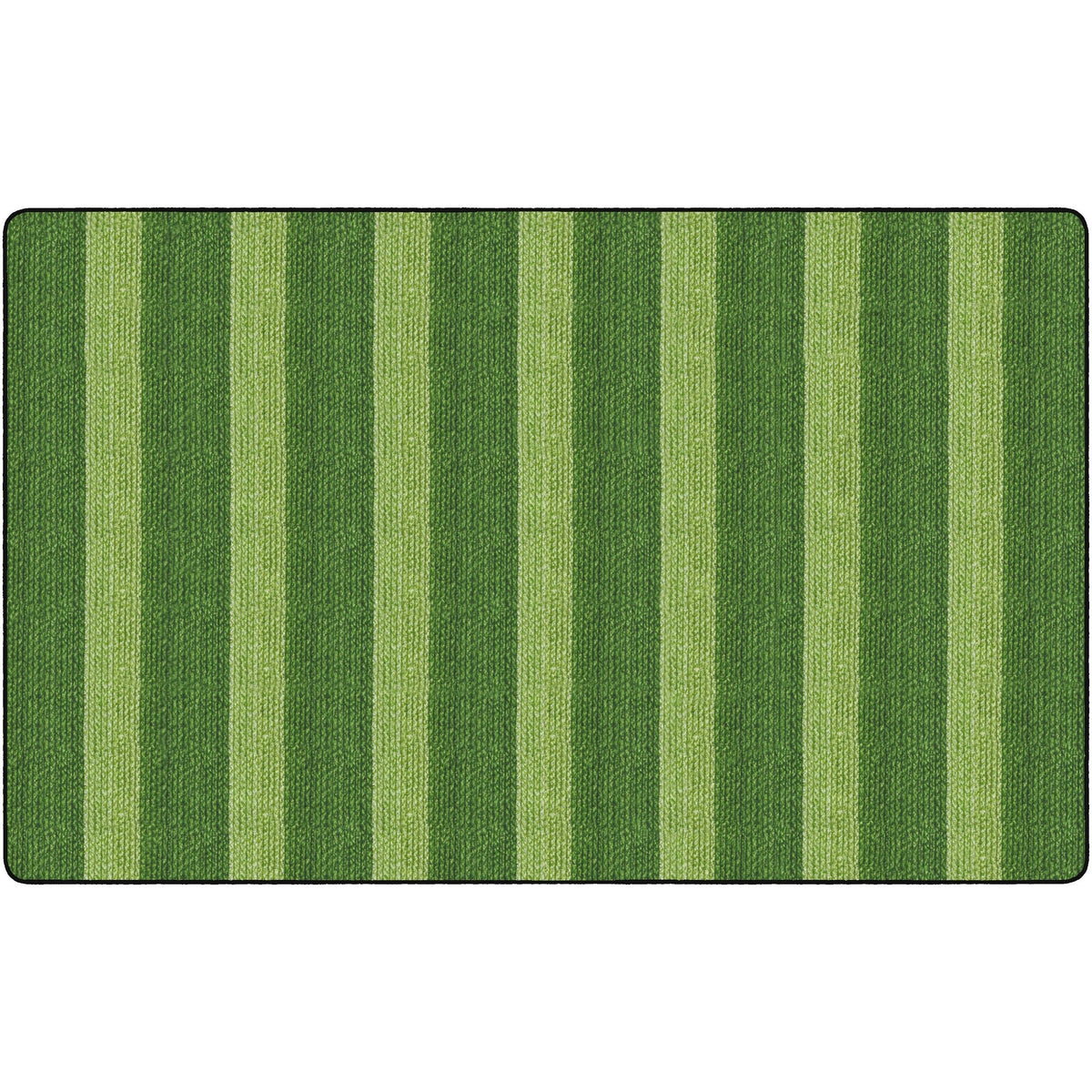Flagship Carpets Basketweave Stripes Classroom Rug - 2000
