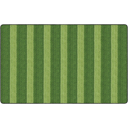 Flagship Carpets Basketweave Stripes Classroom Rug - 2000