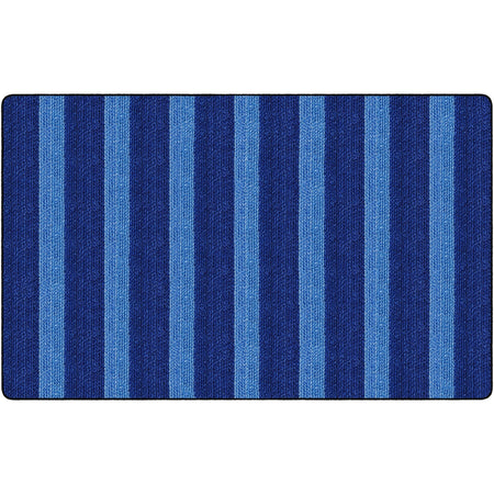 Flagship Carpets Basketweave Stripes Classroom Rug - 2000