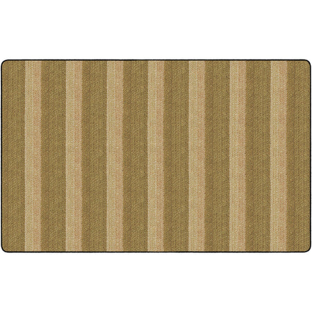 Flagship Carpets Basketweave Stripes Classroom Rug - 2000