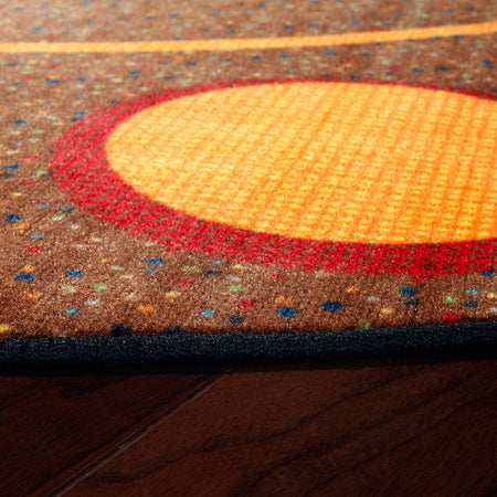 Flagship Carpets Calm Sitting Spots Oval Rug - Alternate-Image6