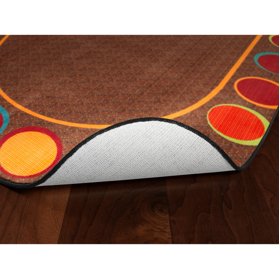 Flagship Carpets Calm Sitting Spots Oval Rug - Alternate-Image2