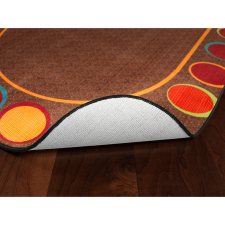 Flagship Carpets Calm Sitting Spots Oval Rug - Alternate-Image2