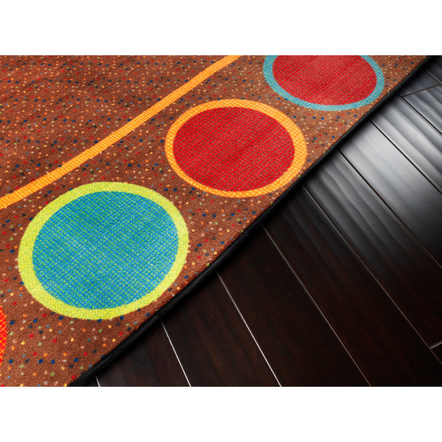 Flagship Carpets Calm Sitting Spots Oval Rug - Alternate-Image3