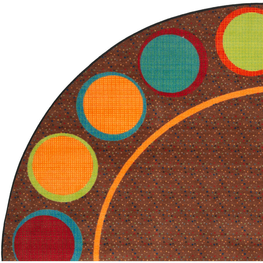 Flagship Carpets Calm Sitting Spots Oval Rug - Alternate-Image6