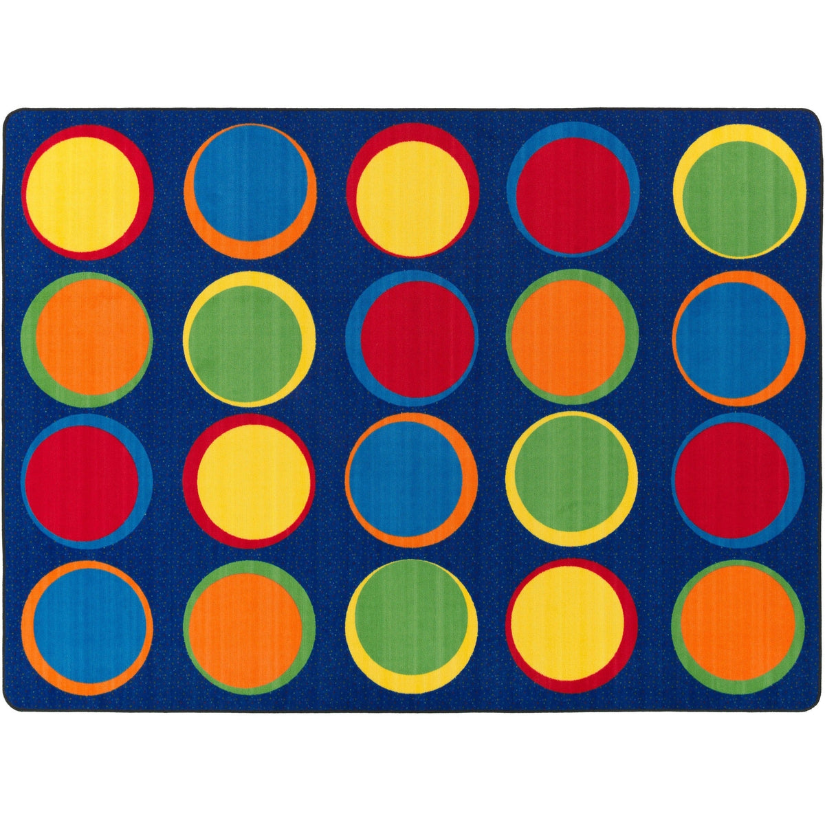 Flagship Carpets Cheerful Sitting Spots Rectangular Rug - 2000