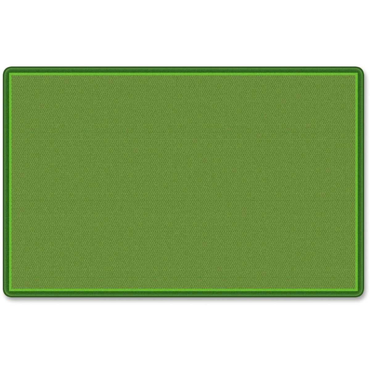 Flagship Carpets Classic All-Over Weave Green Rug - 99.96’’ x 69.96’’ - Rugs & Mats
