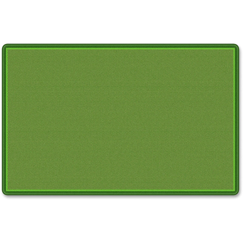 Flagship Carpets Classic All-Over Weave Green Rug - 99.96’’ x 69.96’’ - Rugs & Mats