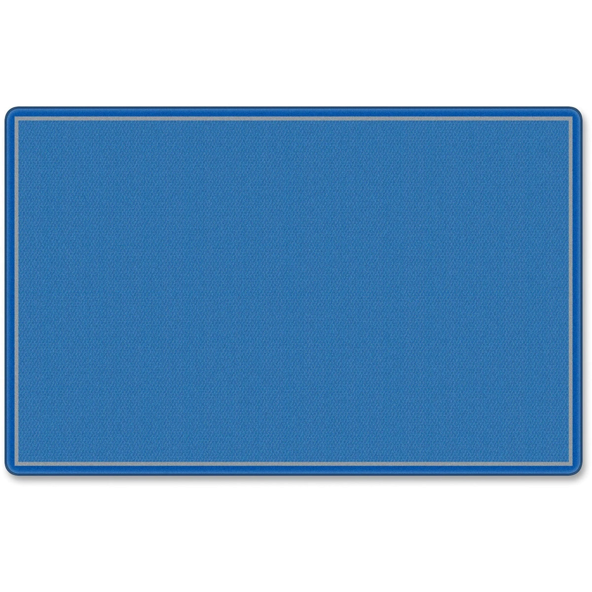 Flagship Carpets Classic All-Over Weave Solid Blue Rug - 99.96’’ x 69.96’’ - Rugs & Mats