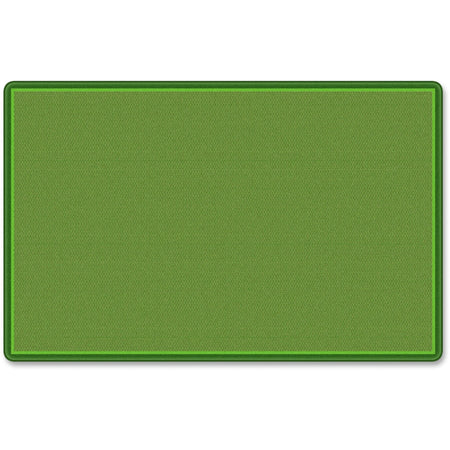 Flagship Carpets Classic All-Over Weave Solid Color Rug - Green 13.16 ft x 10.75 - Rugs & Mats
