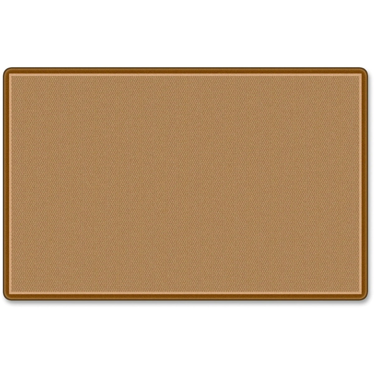 Flagship Carpets Classic All-Over Weave Solid Color Rug - Tan Nylon - Rugs & Mats
