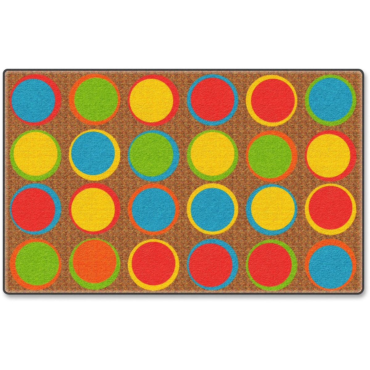 Flagship Carpets Classic Calm Sitting Spots Rectangle Rug - Multicolor - Rugs & Mats