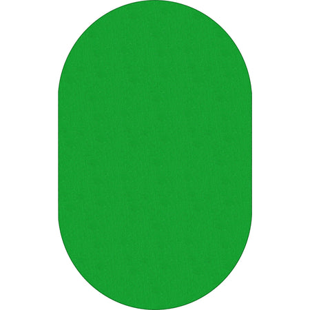 Flagship Carpets Classic Solid Color 12' Oval Rug - 2000