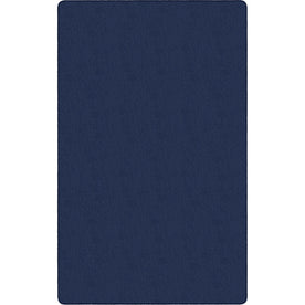 Flagship Carpets Classic Solid Color 12’ Rectangle Rug - Navy Nylon - Rugs & Mats