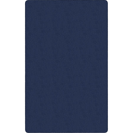 Flagship Carpets Classic Solid Color 12’ Rectangle Rug - Navy Nylon - Rugs & Mats