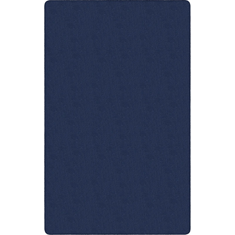 Flagship Carpets Classic Solid Color 12’ Rectangle Rug - Navy Nylon - Rugs & Mats
