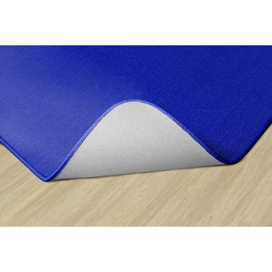 Flagship Carpets Classic Solid Color 12’ Rectangle Rug - Royal Blue - Traditional Style - Rugs & Mats