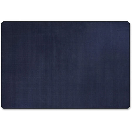 Flagship Carpets Classic Solid Color 12’ Rectangle Rug - Traditional Navy Nylon - Rugs & Mats