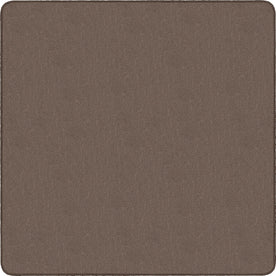 Flagship Carpets Classic Solid Color 12’ Square Rug - Almond Nylon - Rugs & Mats