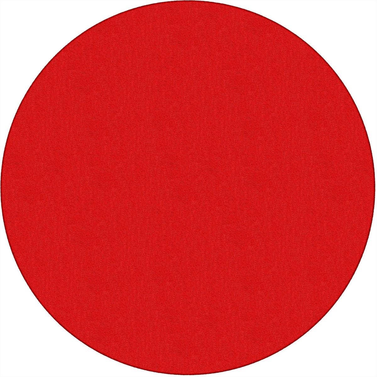 Flagship Carpets Classic Solid Color 6' Round Rug - 2000